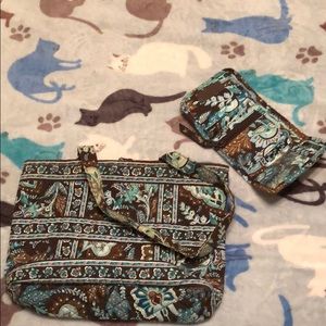 Vera Bradley purse and wallet